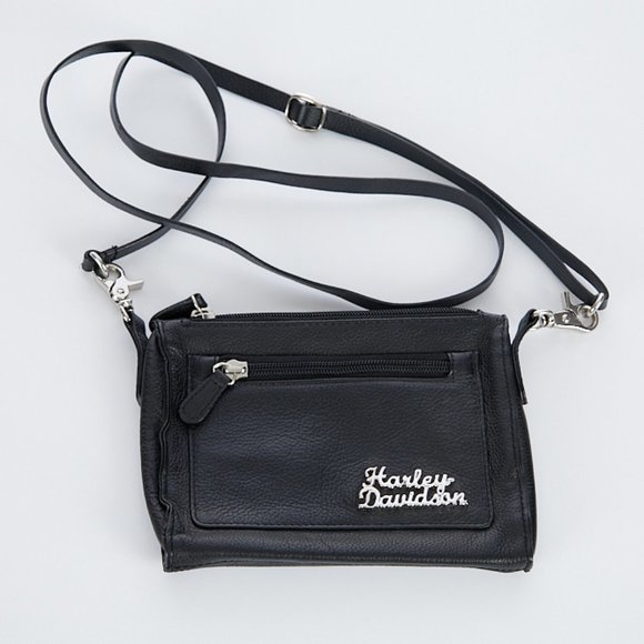 HarleyDavidson Bags Vtg Harleydavidson Leather Crossbody Waist Bag
